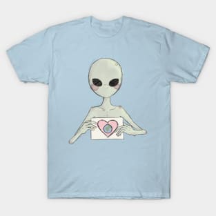 Alien <3 Earth T-Shirt